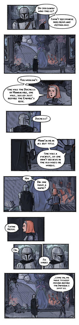 Mandalorian fancomic Mandalorian fancomic
